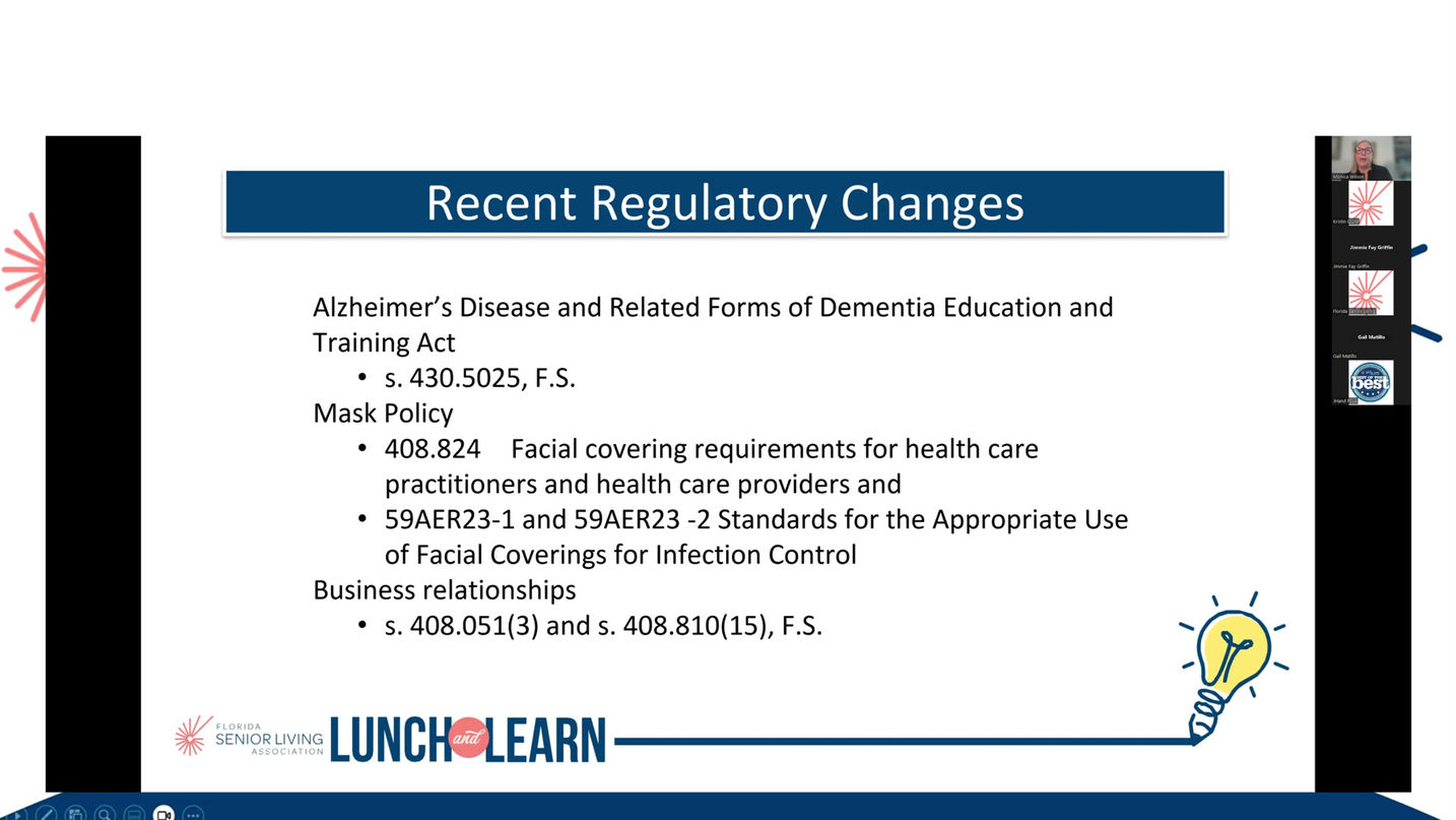 Keeping up with Regulatory Changes